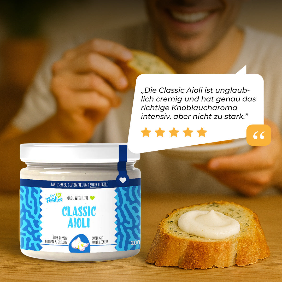 Classic Aioli - Der leckere Knoblauch Dip 🧄