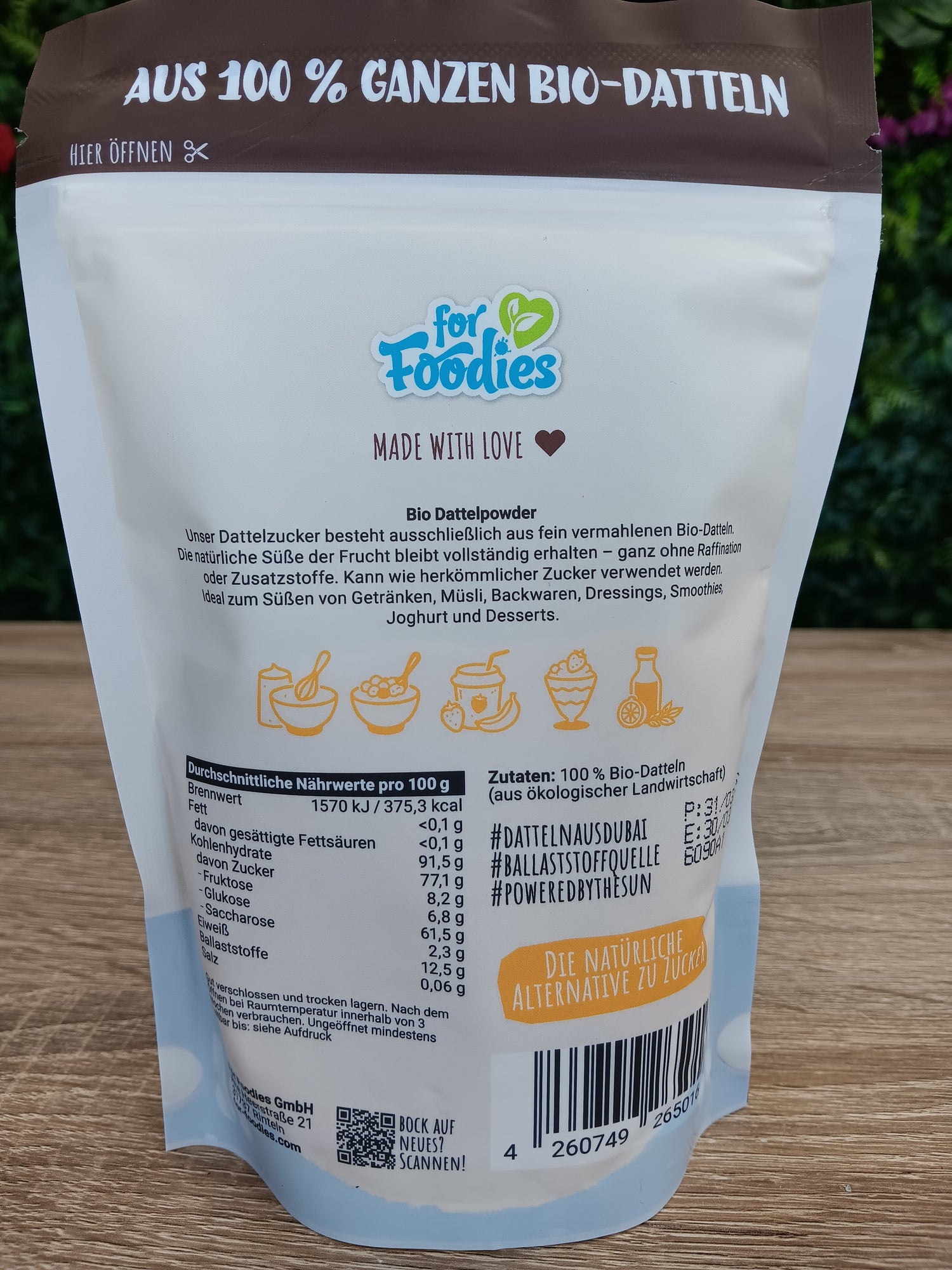 Bio Dattelpowder