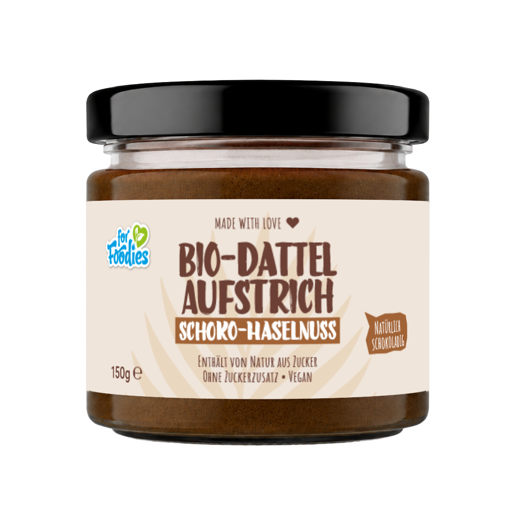 Bio-Dattelaufstrich Schoko-Haselnuss