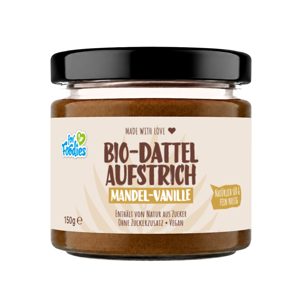 Bio-Dattelaufstrich Mandel-Vanille