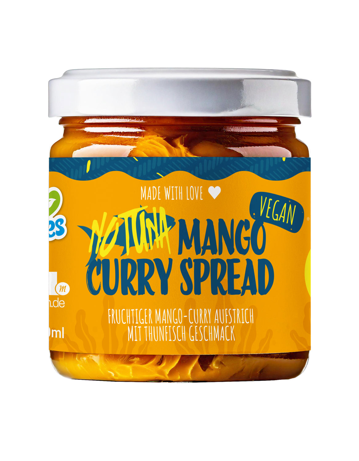 No Tuna Curry Mango Spread