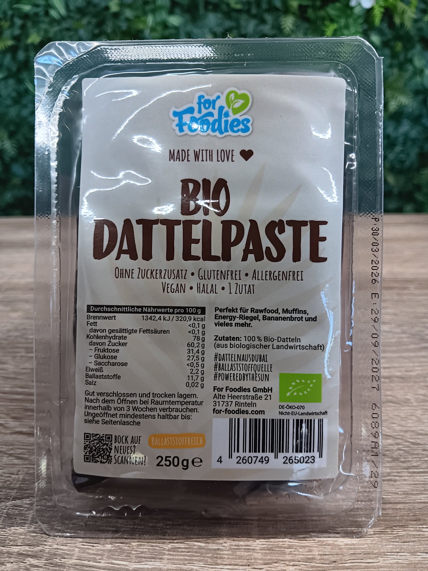 Bio Dattelpaste
