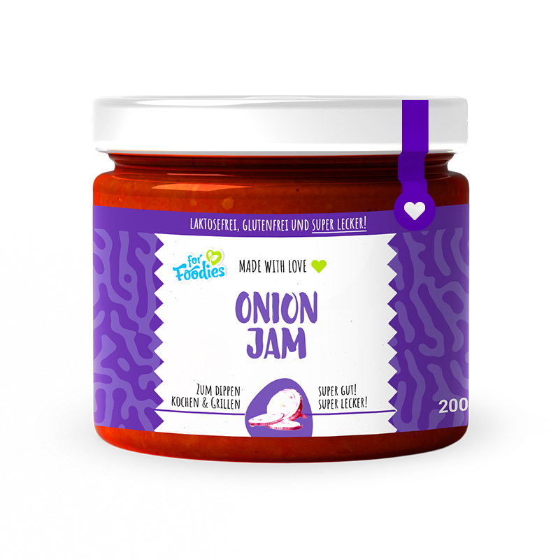 Onion Jam - Karamelisierte Zwiebeln mit leckeren Gewürzen 🧅