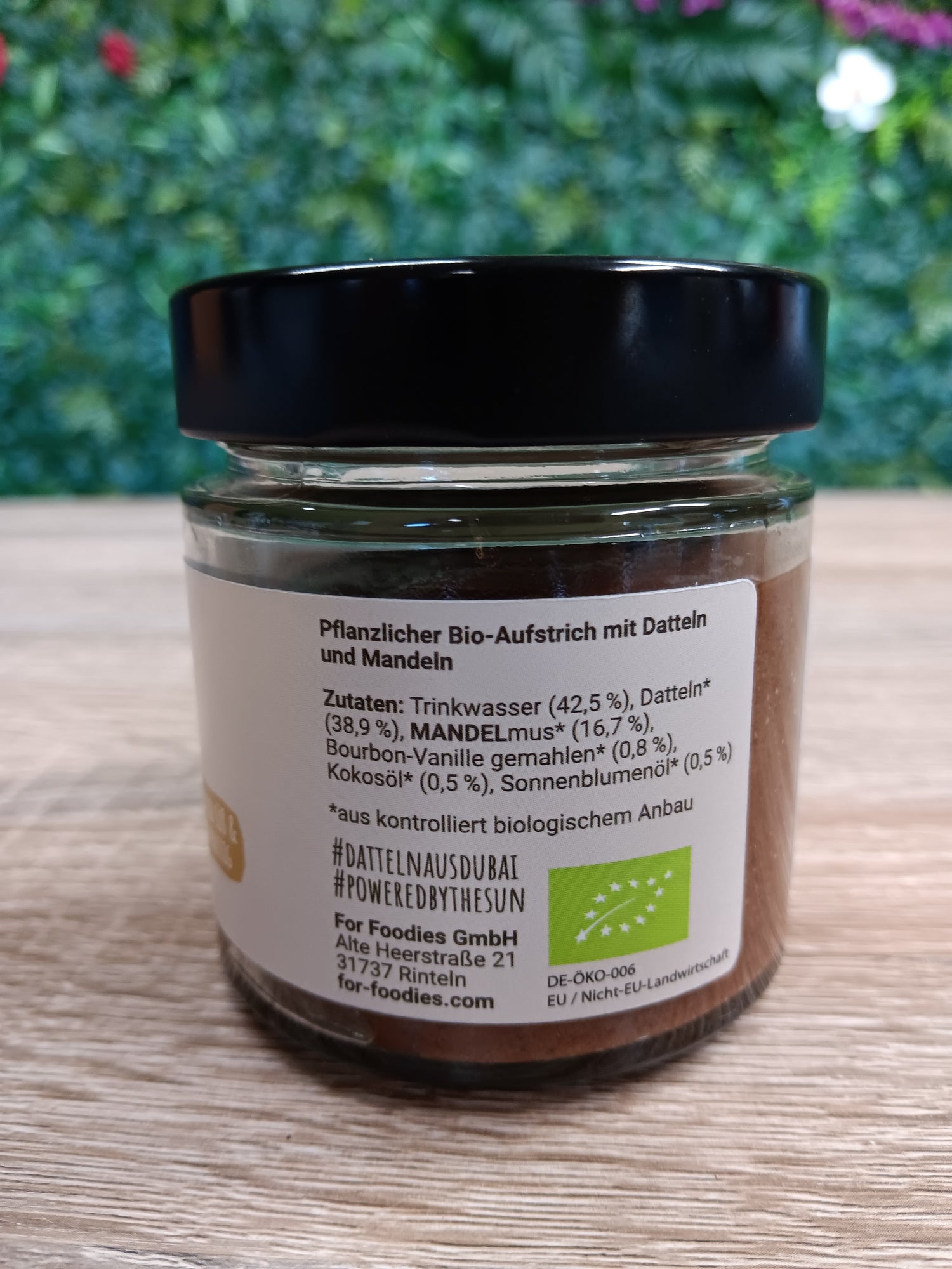 Bio-Dattelaufstrich Mandel-Vanille
