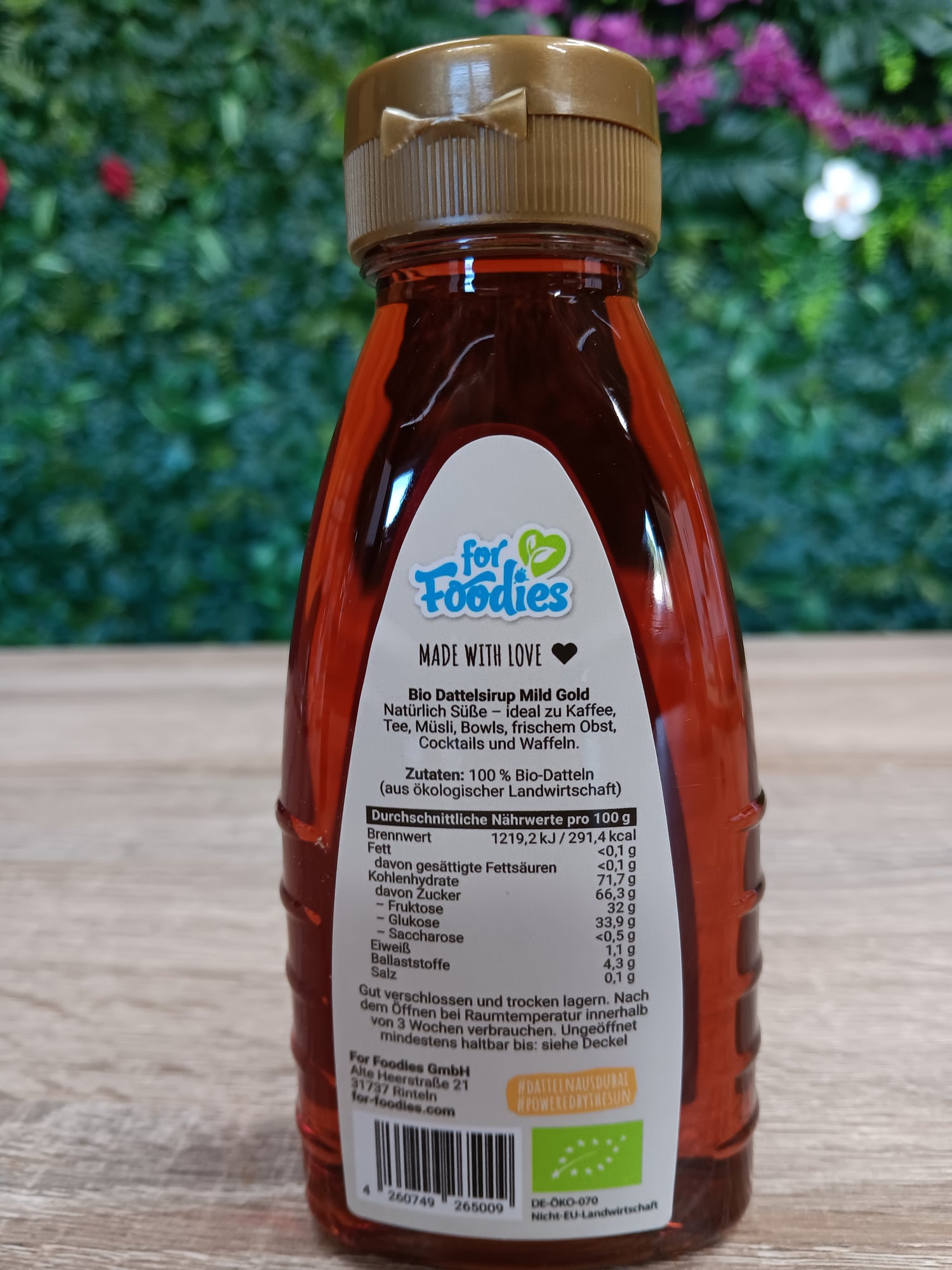 Bio Dattelsirup Mild Gold
